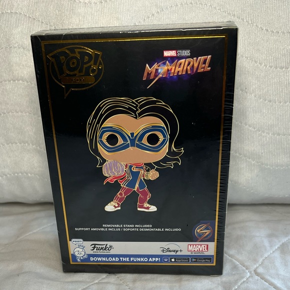 Ms Marvel POP Enamel Pin NWT - Picture 4 of 11